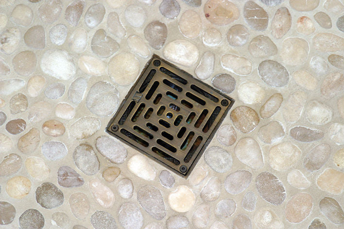 Rustic Copper Shower Floor Drain – Rustic Sinks