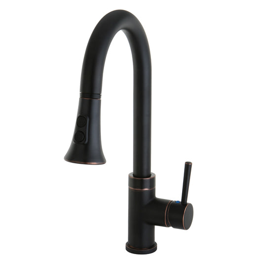 Single Handle Pull-Down Spray Kitchen Faucet