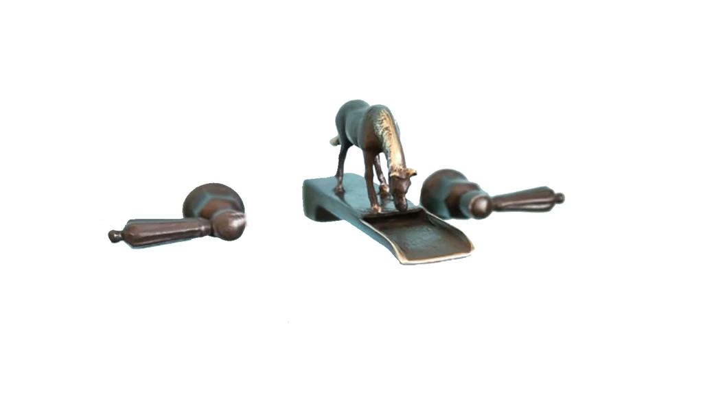 Bronze Horse Waterfall Faucet