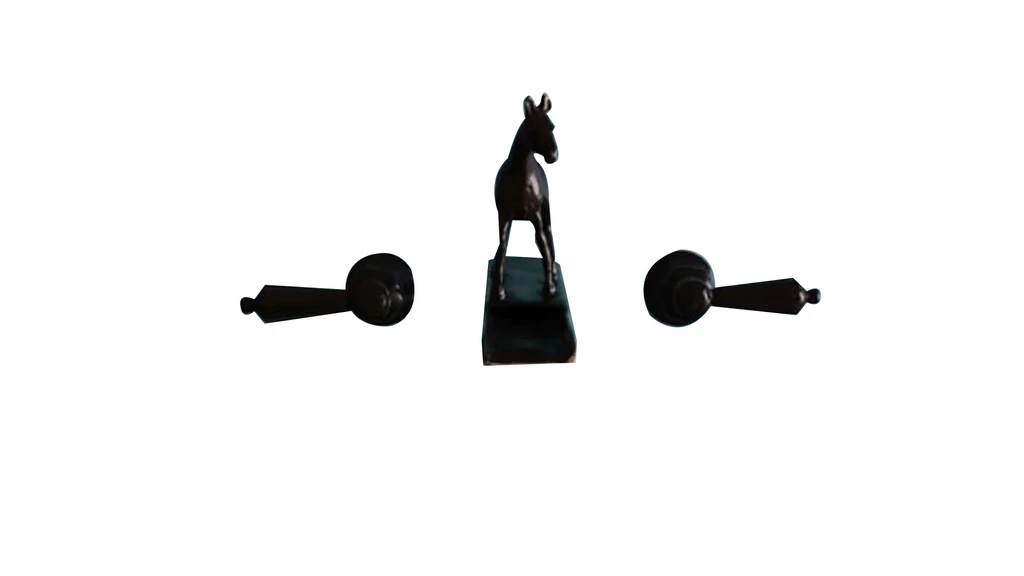 Bronze Horse Waterfall Faucet