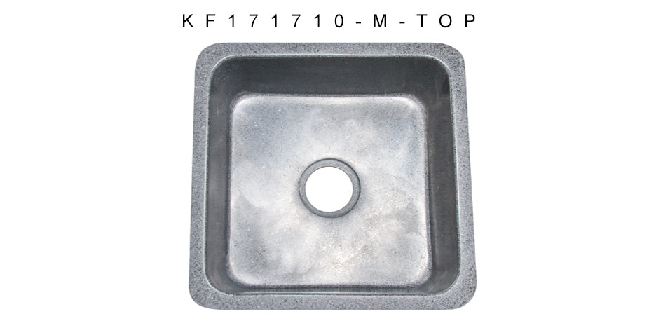 17" Mercury Granite Bar & Prep Sink