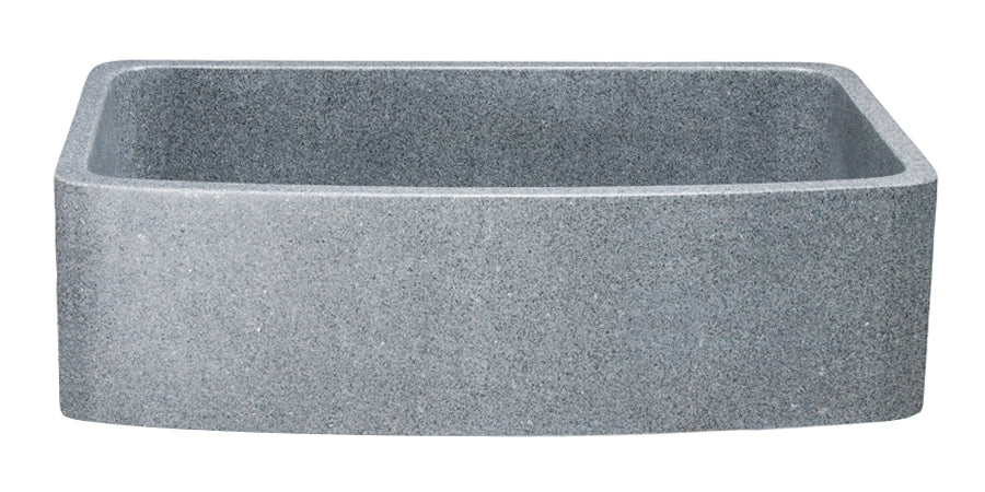 Shop Quality Granite Kitchen Sinks Apron Front Sinks Rustic Sinks   KFCF362210SB NLP M FRONT 