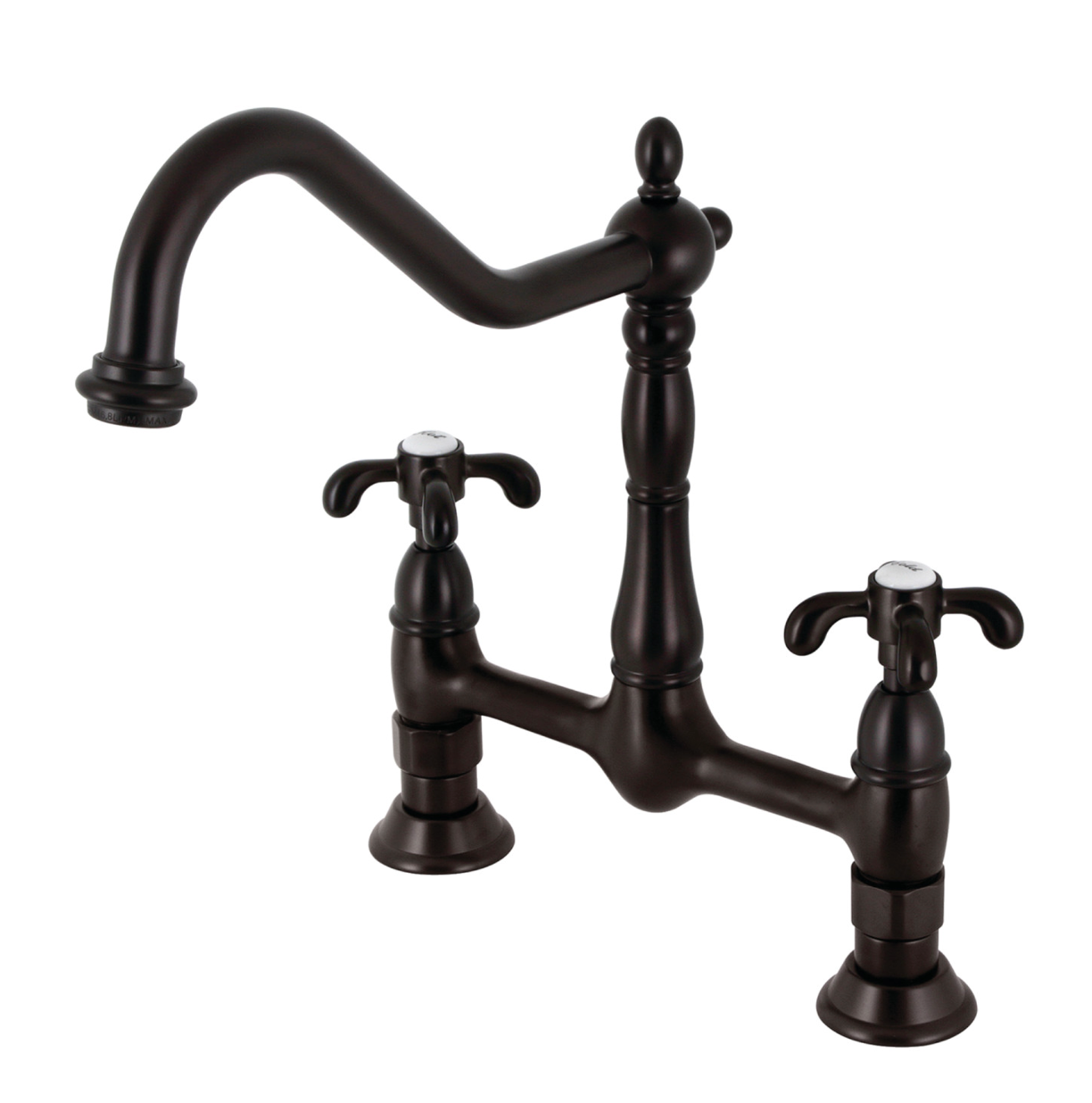 French Country Kitchen Bridge Faucet
