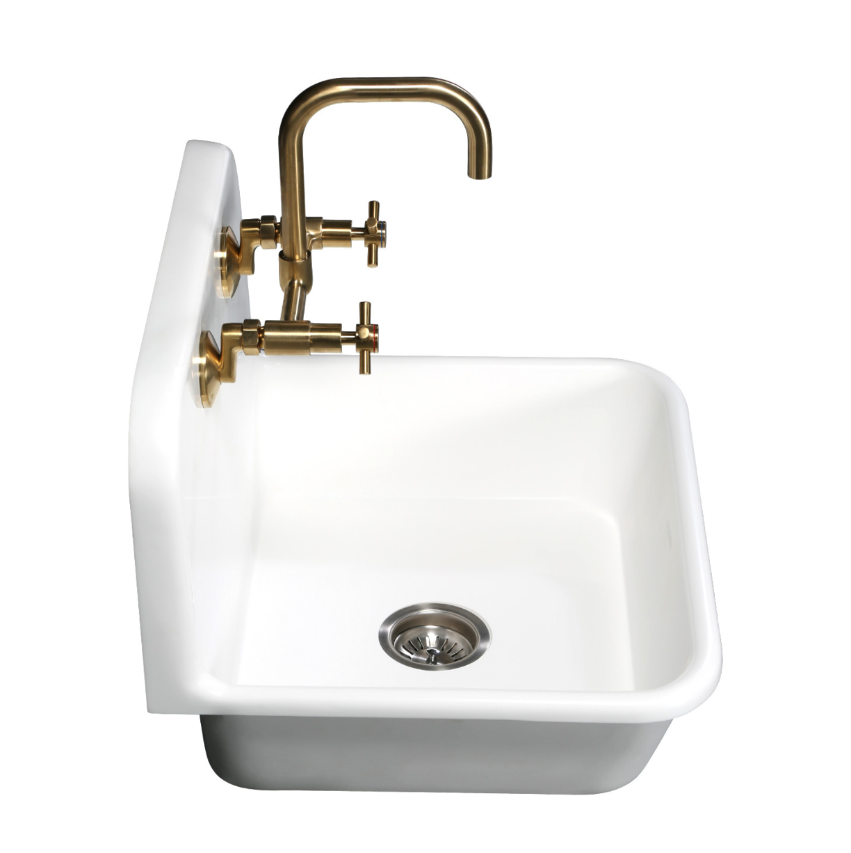 Concord Two-Handle 2-Hole Wall Mounted Faucet