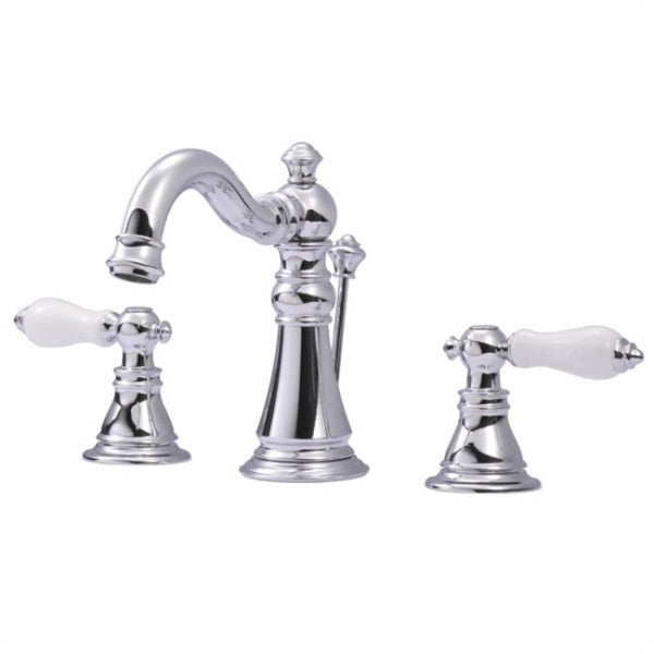 2 Handle Widespread Lavatory Faucet with Pop Up