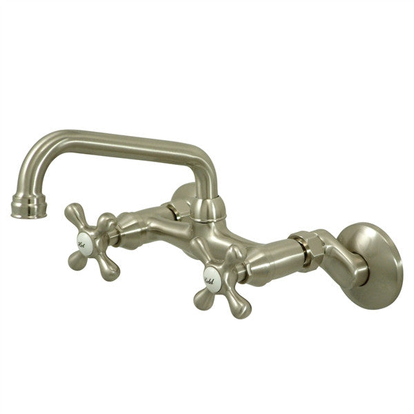 Double Handle Wall Mount Kitchen Faucet