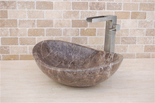 Stone Canoe Marble Sink