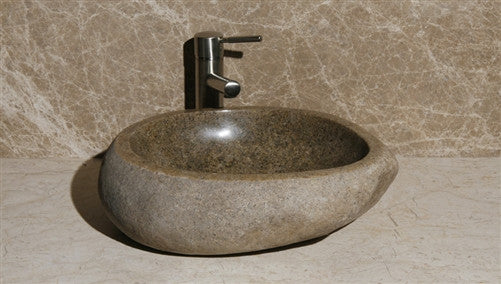 Amberstone Rock Natural Stone Sink