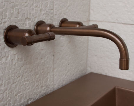 Wall Mount Gooseneck Lavatory/Tub filler Faucet