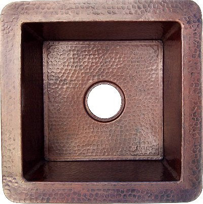 20" Copper Bar & Prep Sink